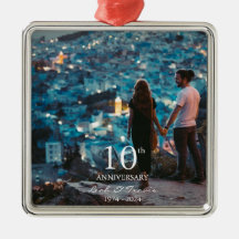 Foto personalizada do aniversário de casamento fon