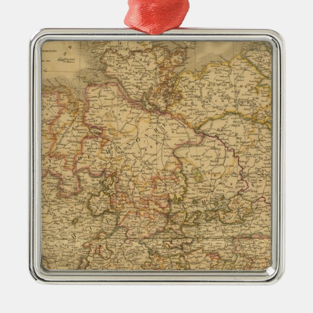 Ornamento De Metal France 23 (Frente)