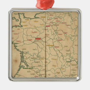 Ornamento De Metal France 32