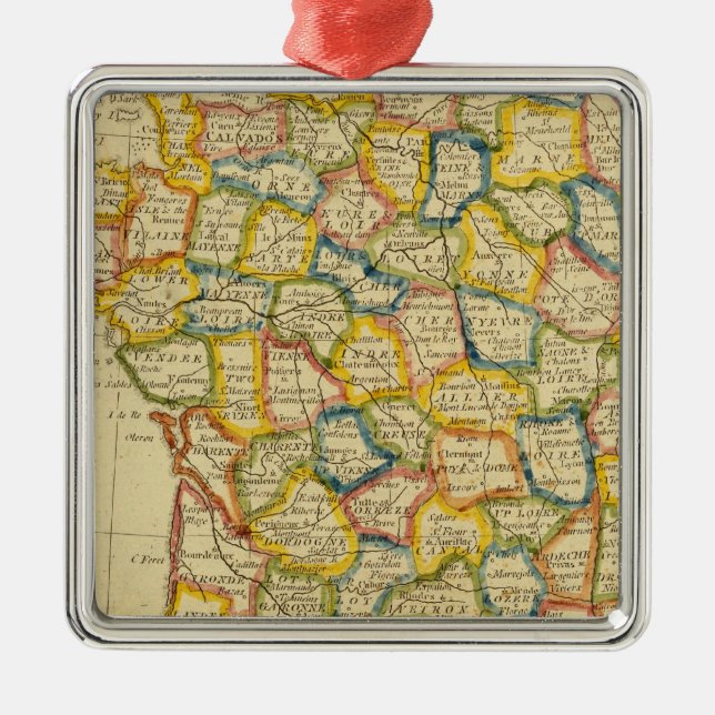 Ornamento De Metal France 4 (Frente)