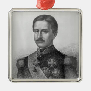 Ornamento De Metal Francis II dos dois Sicilies