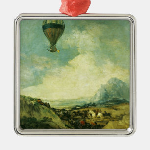 Ornamento De Metal Francisco Jose de Goya y Lucientes o balão o