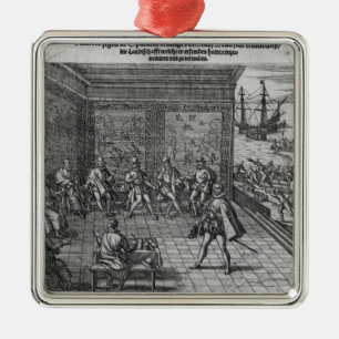 Ornamento De Metal Francisco Pizarro