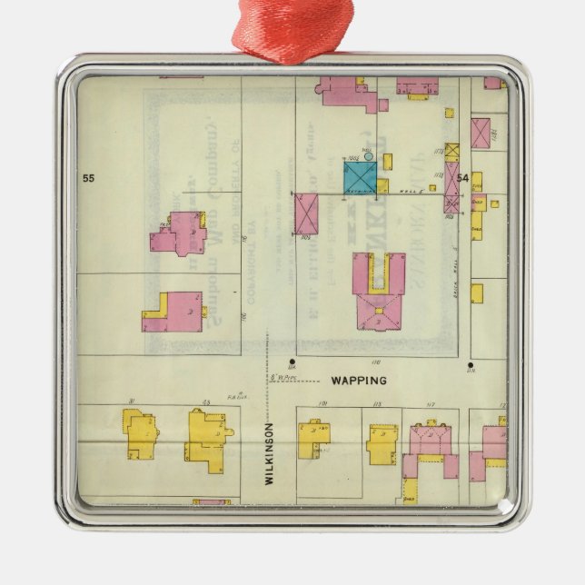 Ornamento De Metal Frankfort, Kentucky 15 (Frente)