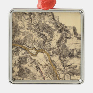 Ornamento De Metal Fredericksburg, Virgínia