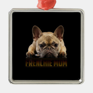 Ornamento De Metal frenchie mãe presente de mãe de buldogue francês