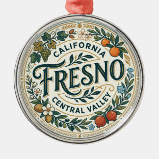Ornamento De Metal Fresno Vale Central da Califórnia EUA