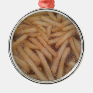 Ornamento De Metal Fries franceses deliciosos