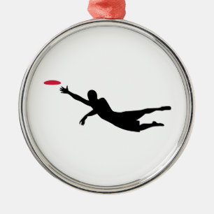 Ornamento De Metal Frisbee do golfe do disco