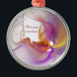 Ornamento De Metal Fumaça leve<br><div class="desc">Delicar o fundo transparente do fumo. Primavera,  flor,  natureza,  conceito. Também lembra o cuidado,  a serenidade e a positividade.</div>