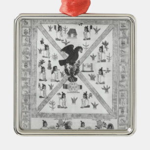 Ornamento De Metal Fundar de Tenochtitlan