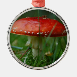 Ornamento De Metal Fungo de mosca