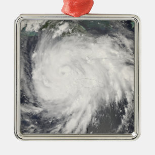 Ornamento De Metal Furacão Gustav sobre a Jamaica