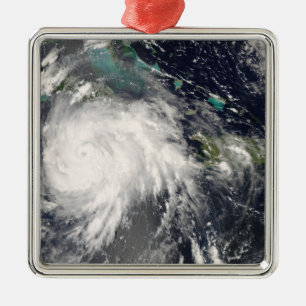 Ornamento De Metal Furacão Gustav sobre a Jamaica 2