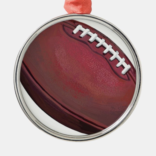 Ornamento De Metal Futebol (Frente)