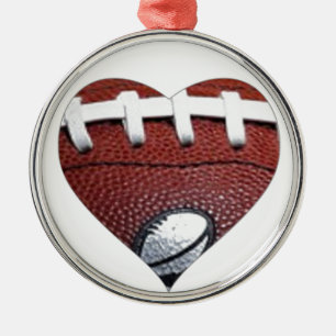 ORNAMENTO DE METAL FUTEBOL DO AMOR