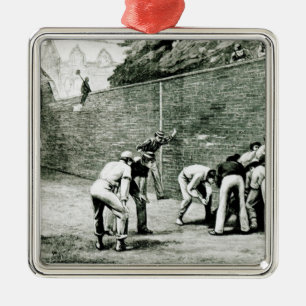 Ornamento De Metal Futebol na parede em Eton