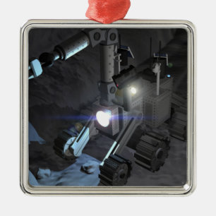 Ornamento De Metal Futuras missões de exploração do espaço 6