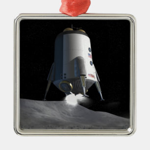 Ornamento De Metal Futuras missões de exploração espacial 12
