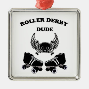 Ornamento De Metal Gajo de Derby do rolo