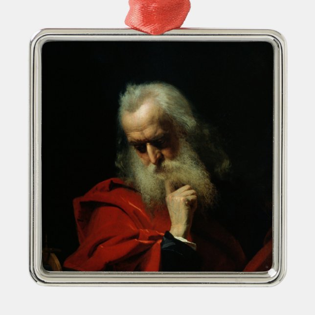 Ornamento De Metal Galileo Galilei 1858 (Frente)