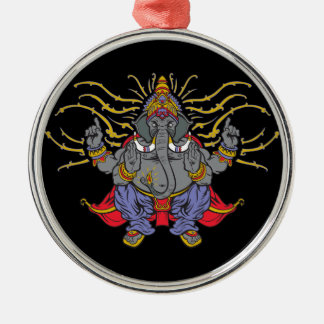 Ornamento De Metal Ganesha