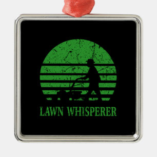 Ornamento De Metal Gardener de Suspeita de Corte de Cabeeira