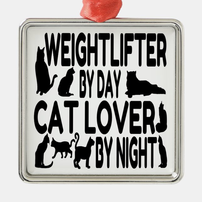 Ornamento De Metal Gato Lover Hepatite (Frente)