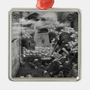 Ornamento De Metal Gavroche que recolhe cartuchos