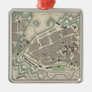 Ornamento De Metal Genebra