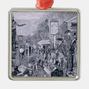 Ornamento De Metal General Jackson, presidente-elect