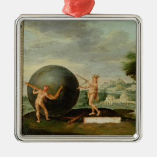 Ornamento De Metal Geometria