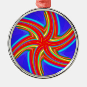 Ornamento De Metal Geométrico 160614 (04)