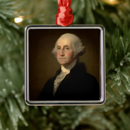 Ornamento De Metal George Washington 1rua presidente americano por St