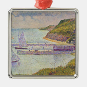 Ornamento De Metal Georges Seurat - Port-en-Bessin na Maré Alta