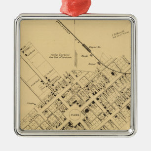 Ornamento De Metal Georgetown