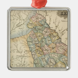 Ornamento De Metal Geórgia 13