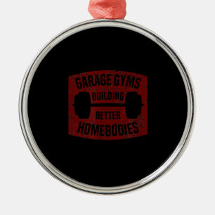 Ornamento De Metal Ginásios de Garagem Construindo Melhores Casas Ba