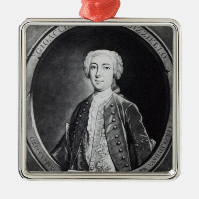 Ornamento De Metal Gioacchino Conti, "Gizziello", (Frente)