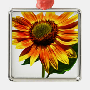 Ornamento De Metal Girassol bonito