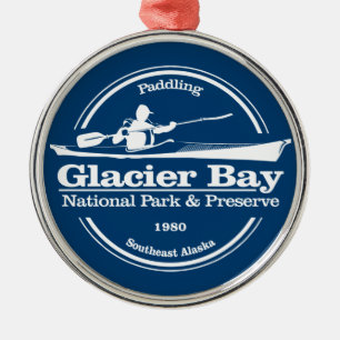 Ornamento De Metal Glacier Bay NP (SK)