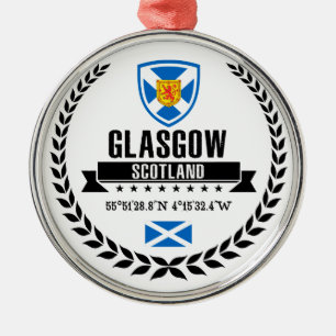 Ornamento De Metal Glasgow