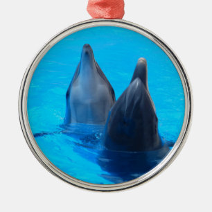 Ornamento De Metal golfinho-nariz-de-garrafa peixe marinho oceano deb
