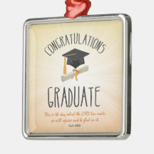 Graduação religiosa Dourada Starburst com Boné Neg