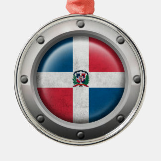 Ornamento De Metal Gráfico industrial do aço da bandeira da República