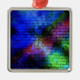 Ornamento De Metal Grafite de parede