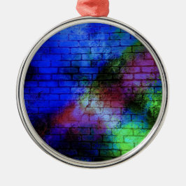 Ornamento De Metal Grafite de parede