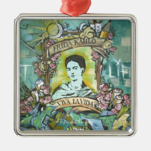 Ornamento De Metal Grafites de Frida Kahlo