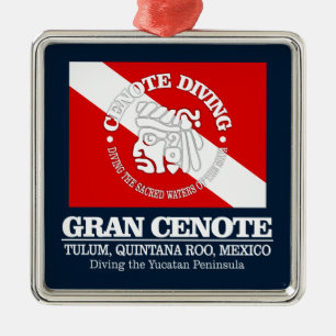 Ornamento De Metal Gran Cenote (as melhores cavernas)