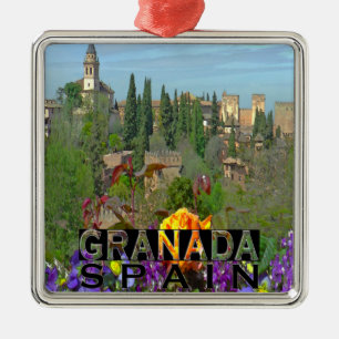 Ornamento De Metal Granada